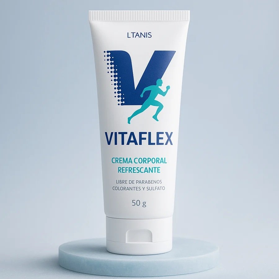 Tubo de Vitaflex, crema corporal